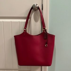 Coach Signature Pebbled Leather Day Tote Bag